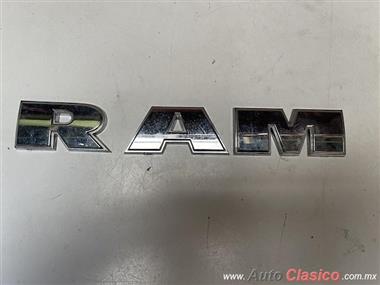 DODGE RAM 2009 LETRAS ORIGINALES