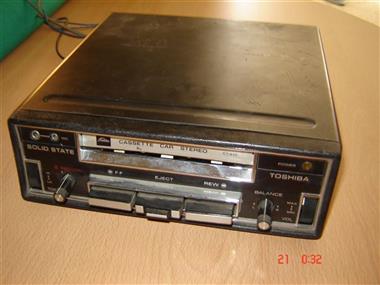 Estereo Toshiba Para Cassette Para Chrysler De Los 70'S