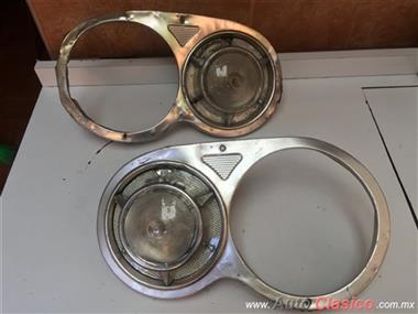 PLYMOUTH 1957 USED RH & LH HEADLIGHT BEZELS