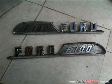 Emblemas Ford Pick Up 1957 1958