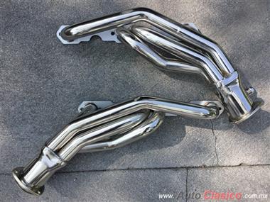 HEADERS CHEVROLET,
FORD, ACERO INOXIDABLE.