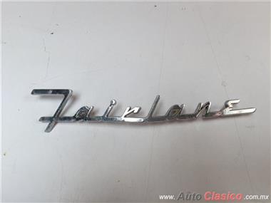 FORD FAIRLANE 1955 ORIGINAL LETTER OF HOOD