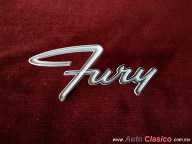Emblema Plymouth Fury