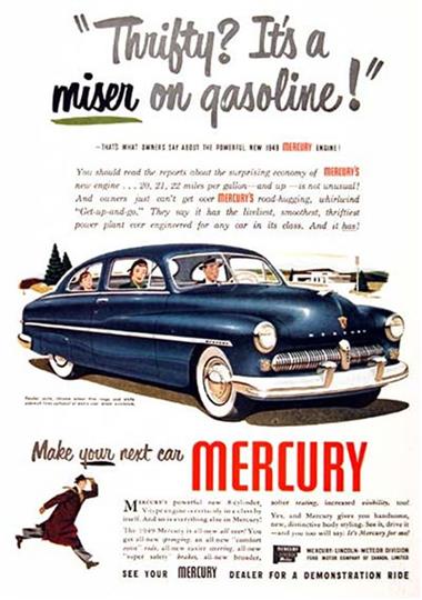 1951 Mercury MERCURY 4 PUERTAS COUPE PARA RESTAURAR Coupe