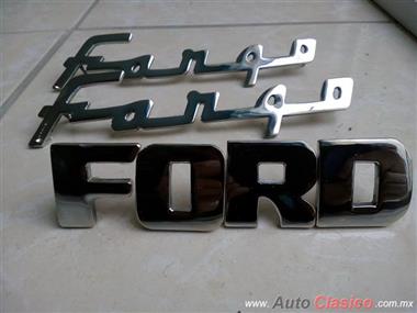 LETRAS FORD 1948 A 1952