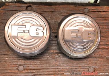 EMBLEMAS LATERALES DE COFRE FORD TRUCK 1952