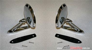 Pair of Mustang 64 65 66 New Ford Chrome Mirrors