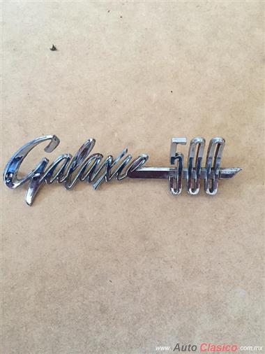 1962 FORD GALAXIE GLOVE BOX LID EMBLEM