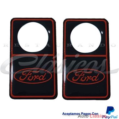 BLACK AND RED SHEET METAL CYLINDER CHAPETONS