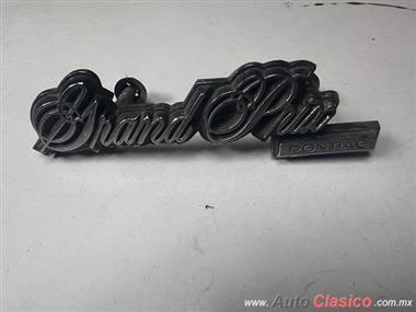 PONTIAC 1981 TO 1987 GRAND PRIX GRILLE EMBLEM