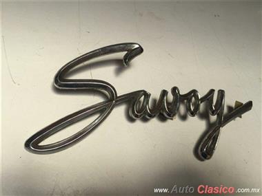 PLYMOUTH SAVOY 1959 LETRA ORIGINAL NUEVA