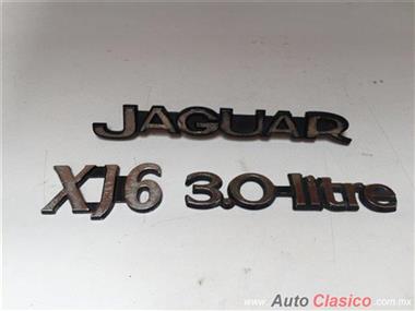 JAGUAR EMBLEMAS ORIGINALES XJ6 Y 3.0 LITRE