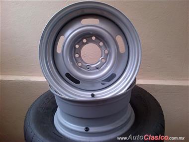 RINES RALLY 15X7 Tipo Corvette Para Chevrolet Pick Up,50S A 90S