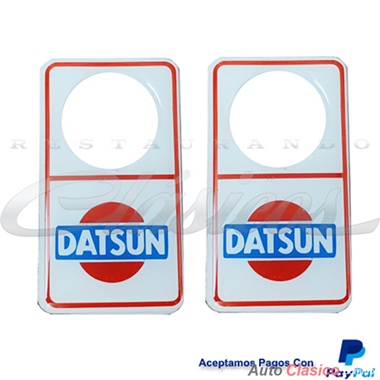 CHAPETONES PROTECTORES DATSUN