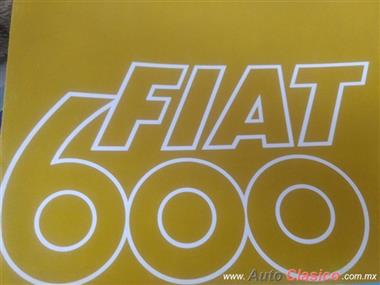 Folleto Promocional FIAT 600