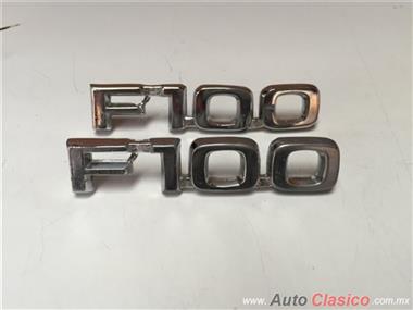 FORD F100 1980 TO 1981 SIDE EMBLEMS