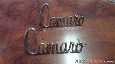 2 Emblemas Chevrolet Camaro Originales1971-1973 OEM 3974594