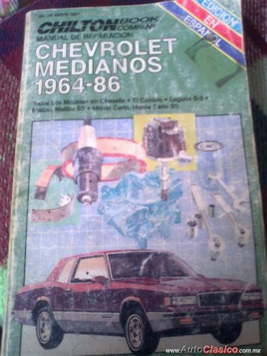 Manual De Servicio Y Manto Para Chevrolet Medianos 1964-1986 Cel 5541399617