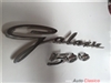 FORD GALAXIE 500 1962 ORIGINAL LETTER EMBLEM SIDE