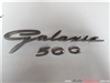 FORD GALAXIE 500 1962 ORIGINAL LETTER EMBLEM SIDE