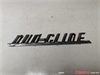 HARLEY DUO GLIDE 1958 TO 1964 ORIGINAL EMBLEM