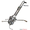 32" Universal Steering Column, Automatic or Standard, No Ignition, Chrome