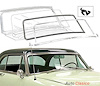 Empaque Parabrisas Ford Mercury Victoria Y Convertible De 1952 A 1954