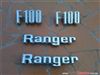 Emblemas Ford Ranger 1968-1972