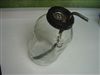 RENAULT 8 ORIGINAL GLASS WATER TANK OR RECOVERY UNIT WITH VALVE