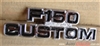 Emblema Ford F150 Custom