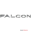 METALLIC FALCON LETTERING