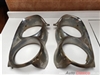 1967 FORD GALAXIE RH & LH HEADLIGHT BEZELS