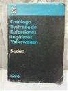 Catalogo Ilustrdo  De  Refacciones De Volkswagen Sedan 1986
Cel.5541399617