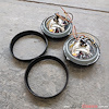 JUEGO DE LUCES ORIGINALES 6/8 VOLTS Y 12 VOLTS CHEVROLET PICK-UP 1937-38-39