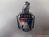 FORD 1950 TO 1951 ORIGINAL TRUNK EMBLEM WITH LICENSE PLATE