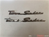 FORD 1955 TO 1956 TOWN SEDAN ORIGINAL LETTERING