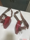 Red seat belts for Troca, Troka, Troquita, Chevrolet pickup.