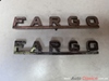 DODGE FARGO 1955 TO 1957 USED CHEST SIDE LETTERS