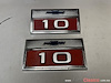 1966 CHEVROLET PICK UP C10 ORIGINAL EMBLEMS