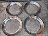 FORD , CHEVROLET , DODGE SEDAN OR PIKC UP RINGS FOR 15 WHEEL