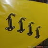 NEW FORD CHROME HOOD HOOKS 1930-1931