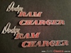 RAM CHARGER EMBLEMS