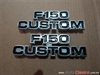 Emblemas Ford F150 Custom Del 73-79
