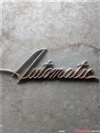 Emblema Automátic Autos 1970