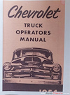 MANUAL DE OPERACION CHEVROLET PICK-UP 3100 MODELO: 1954-1955 PRIMERA SERIE.