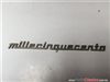 FIAT 1500 MILLECINQUECENTO ORIGINAL EMBLEM