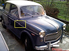 FIAT 1100 1957 MOLDURA LATERAL ORIGINAL