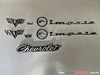 CHEVROLET IMPALA 1967 COMPLETE ORIGINAL EMBLEM KIT