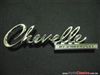 Chevelle 69 Emblema De Cajuela "Chevelle By Chevrolet"