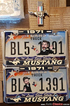 Portaplacas Mustang 1968 70 71 72 73